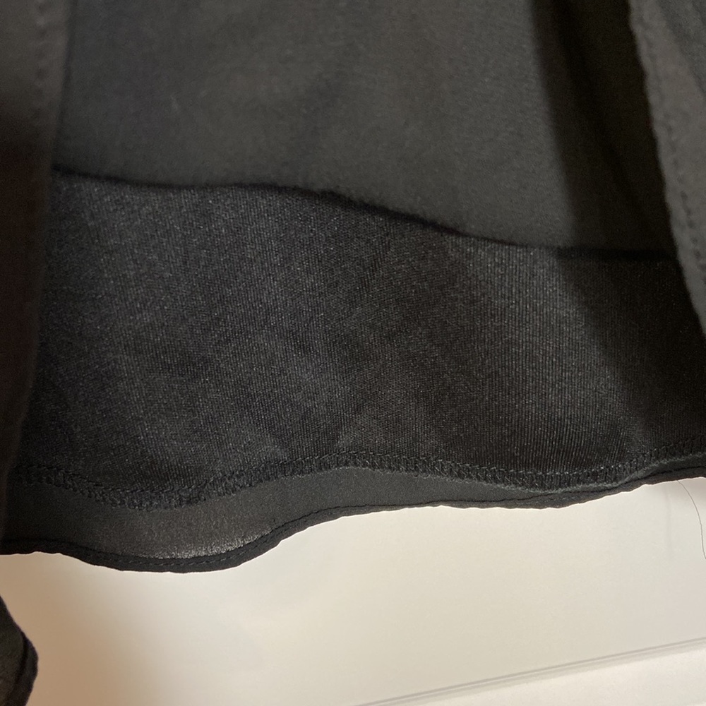 Nymphe / Anthropologie black vneck tank chiffon dress - Picture 6 of 8